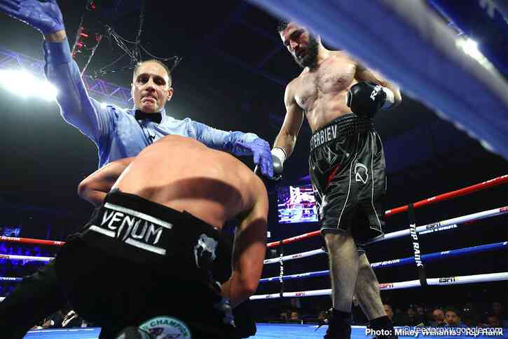 Artur Beterbiev vs. Fanlong Meng on September 25 in Ekaterinburg in Russia
