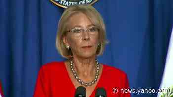 Education Secretary Betsy DeVos threatens to withhold school funding
