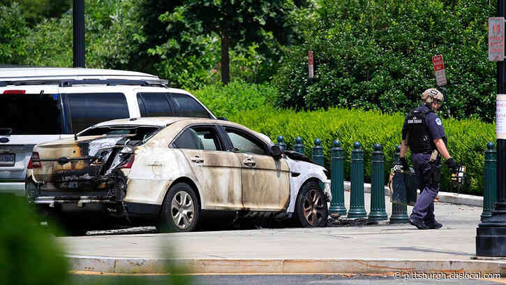 Man In Custody After Supreme Court Police Vehicle Set On Fire