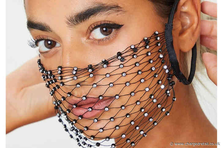 PrettyLittleThing panned on social media for selling “useless” Diamante Fishnet Mask