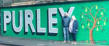 Purley artist and network rail join forces with new mural