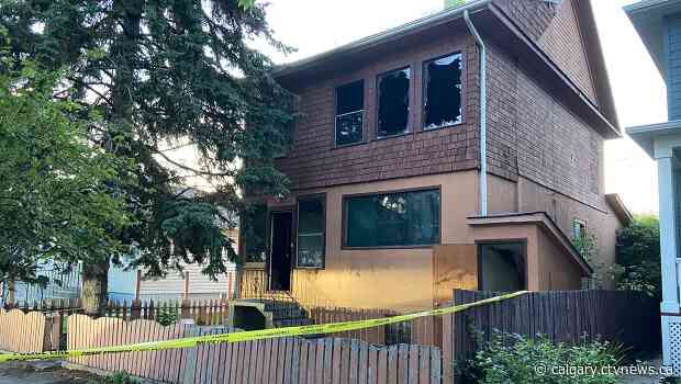 1 dead after flames trap residents inside Bridgeland home