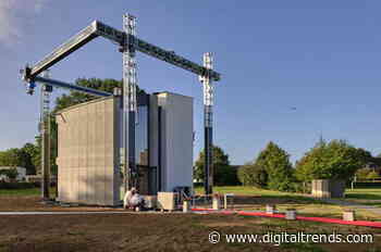Europe’s biggest 3D printer helps create an entire two-story house