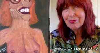 Welsh artist's nude painting of Janet Street-Porter starts bidding war