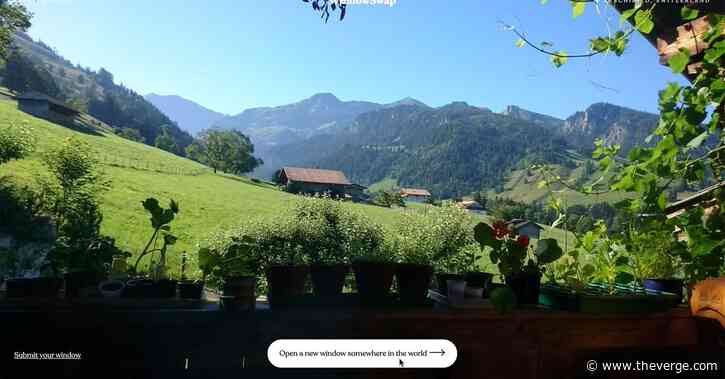 WindowSwap lets you cycle through picturesque views from all over the world