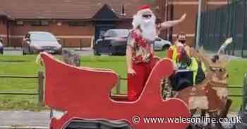 2020 just got weirder as Santa Claus turns up in July