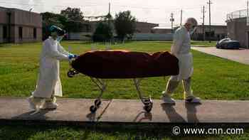 Morgues in hard-hit US states are filling up