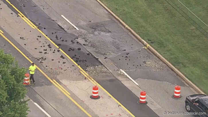Water Main Break Closes Part Of York Road In Hunt Valley; Delays Reported