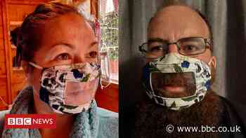 Coronavirus: The transparent masks that help deaf people
