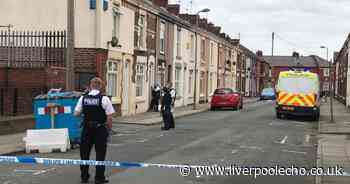 Man stabbed in alleyway after 'frightening' gang attack