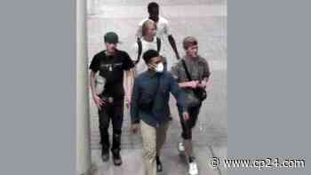 Toronto police release suspect images after teen robbed and stabbed in Entertainment District - CP24 Toronto's Breaking News