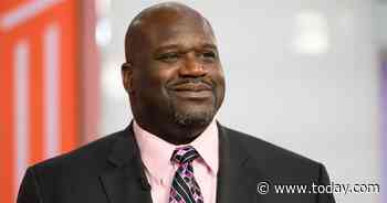 Watch Shaquille O'Neal help a stranded driver on Florida highway after crash