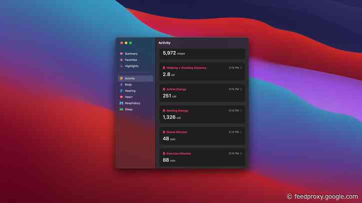 Want Apple’s Health app on your Mac? This SwiftUI concept shows how it could work