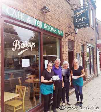 Baileys Cafe and Tea Rooms in York set to welcome back customers