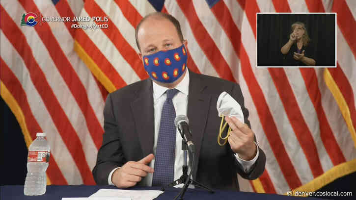 Colorado Lawmaker Threatens To Sue Gov. Polis Over Statewide Face Mask Mandate