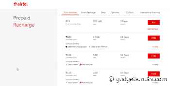 Airtel Removes Zee5 Premium Subscription From All Prepaid Plans Except Rs. 289 Pack