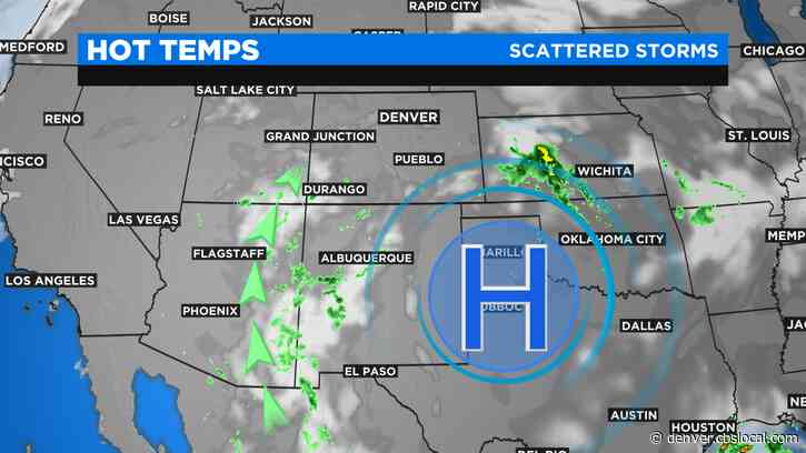Colorado Weather: Hot Weekend Ahead With Scattered T-Storms Each Afternoon