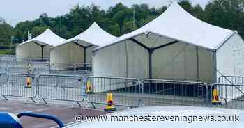 New drive-through coronavirus testing centre opens at temporary site in Bolton - Manchester Evening News