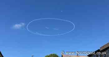 Huge smiley face returns to Bristol sky