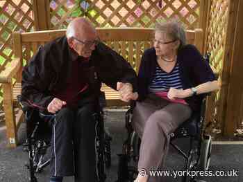 Married couple reunited in care home after months apart