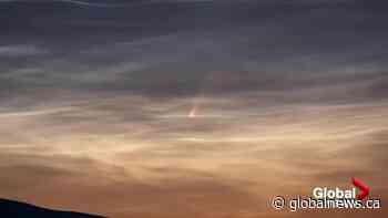 Rare comet streaks through Sask. sky