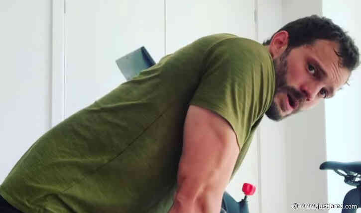 Jamie Dornan Listens to Musicals When He Works Out - Watch the Video!