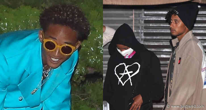 Jaden Smith Grabs Dinner with Sister Willow & Her Boyfriend Tyler Cole in Malibu