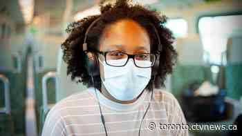 Face masks will soon be mandatory onboard GO Transit vehicles, including UP Express