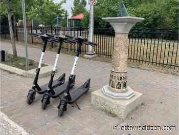 E-scooter education could take time as Ottawans figure out where to park them