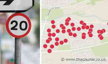 Dundee's new 20mph zone: Speed limit to be cut on these 47 city streets from Friday - The Courier - The Courier
