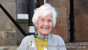 Co Down pensioner Maureen Lightbody completes charity walk in time for her 95th birthday