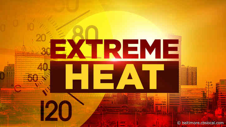 Code Red Extreme Heat Alert Issued, Cooling Centers Open In Baltimore As Temps Expected To Reach 100 Degrees Monday