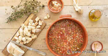 A Portuguese Artist’s Chilled Tomato Soup