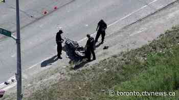 Motorcyclist dies after crash involving a dump truck in Whitchurch-Stouffville