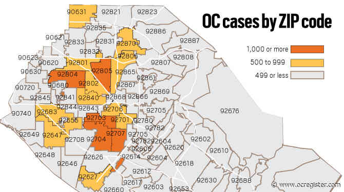 Coronavirus: 405 new cases, more than 340,000 tests given in Orange County as of July 17