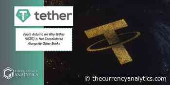 Paolo Ardoino on Why Tether (USDT) Is Not Consolidated Alongside Other Books - The Cryptocurrency Analytics