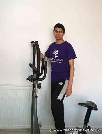Teenager and volunteer raises money for Bolton Hospice