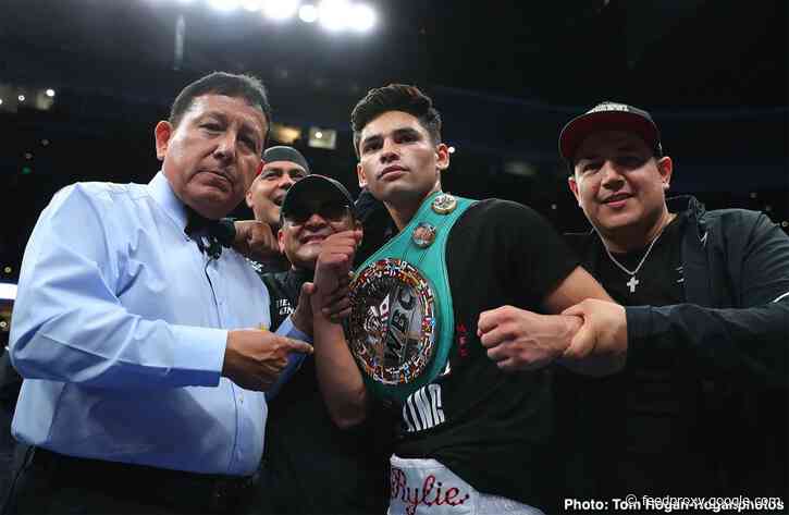 Ryan Garcia to Luke Campbell: ‘You’re not fooling anyone’