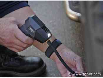 This power bank charges your devices and pumps up your tires!