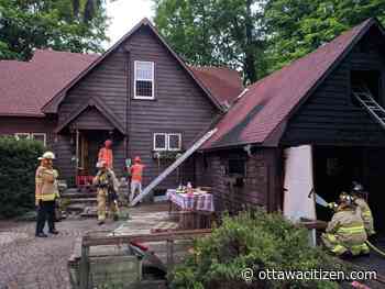 Ottawa firefighters kept busy battling three separate west-end blazes