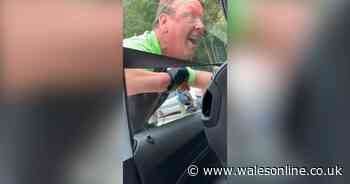 Cyclist leaves pregnant woman distressed after road row