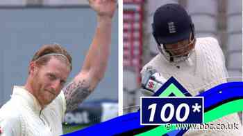 England v West Indies: Sibley and Stokes both hit hundreds against the Windies