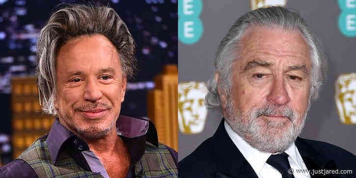 Mickey Rourke Reignites His 30-Year Feud with Robert De Niro