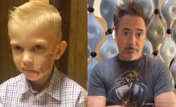 Robert Downey Jr. Promises to Give Brave Boy Bridger a Better Present Than Chris Evans!
