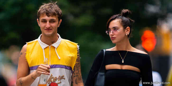 Dua Lipa Holds Hands With Anwar Hadid After Going Back To Brunette in NYC