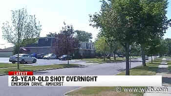 29-year-old man shot in shoulder  in Amherst