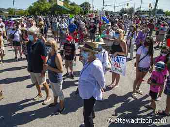 'One of the happiest days of our lives:' 500 march to support Almonte woman