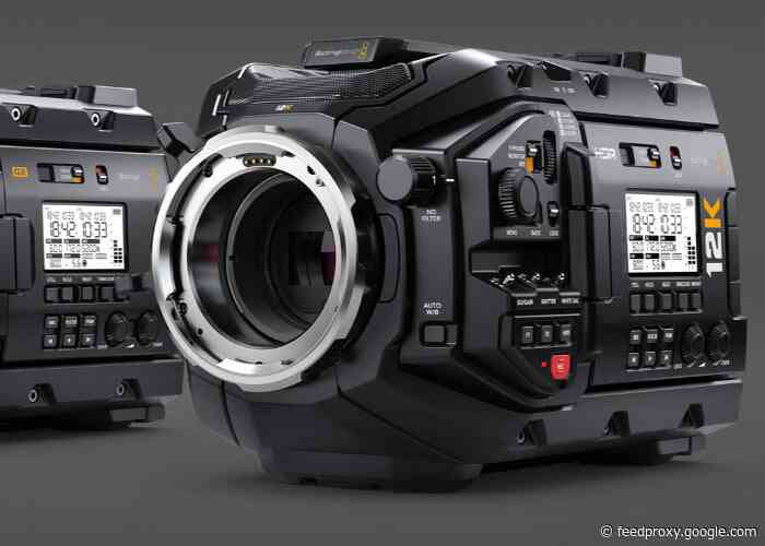 Blackmagic Ursa Mini Pro 12K camera unveiled from $9,995