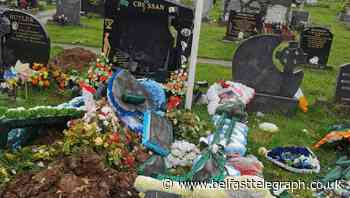 Grave of murdered Warren Crossan vandalised in west Belfast - Belfast Telegraph