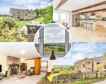 Fancy owning this stunning farm house with hot tub, 5 bedrooms and 360 views of Darwen Moors?